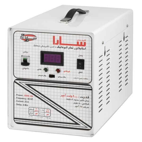 استابیلایزر سارا مدل T136S ظرفیت 6000VA_65569f8bec89b.jpeg